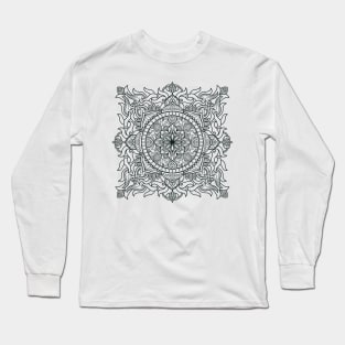 peaceful mandala Long Sleeve T-Shirt